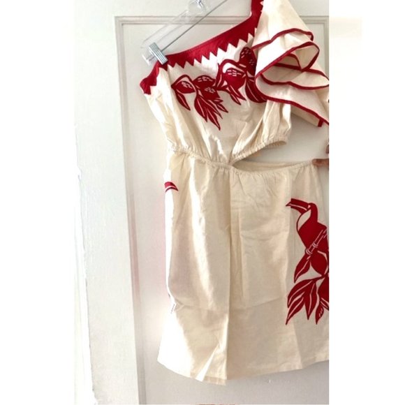 FARM Rio One-Shoulder Toucan Romper - Picture 5 of 14